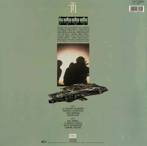 Battiato* : Orizzonti Perduti (LP, Album)