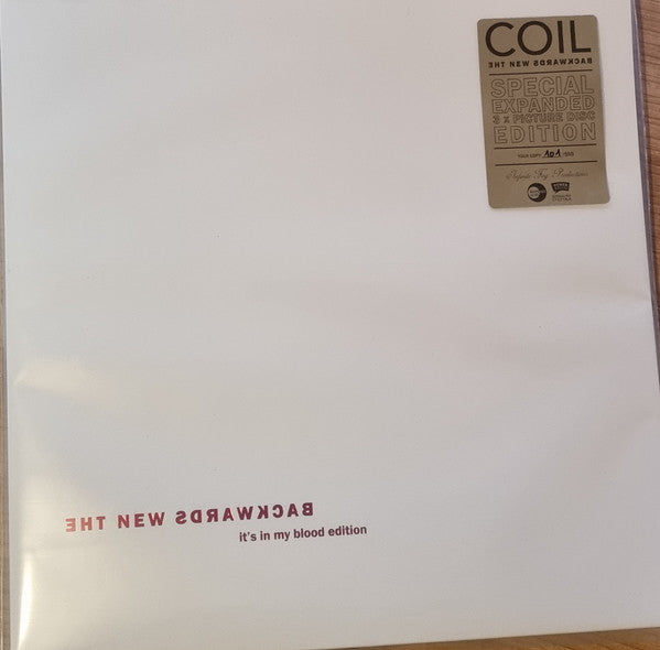 Coil : The New Backwards (3xLP, Ltd, Num, Pic, RE, It')