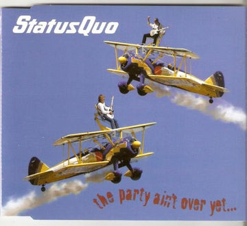 Status Quo : The Party Ain't Over Yet... (CD, Single, Promo)