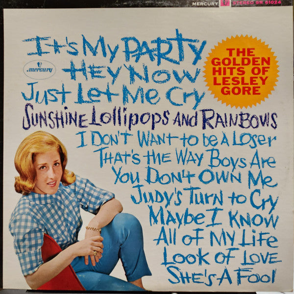 Lesley Gore : The Golden Hits Of Lesley Gore (LP, Comp, RP)