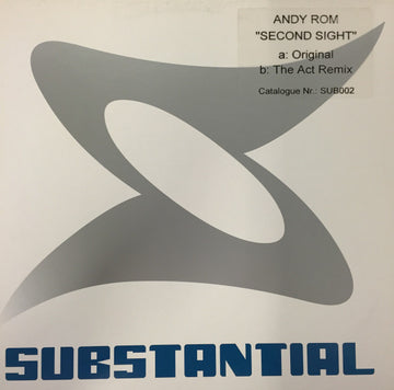 Andy Rom : Second Sight (12")