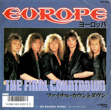 Europe (2) : The Final Countdown (7", Single)