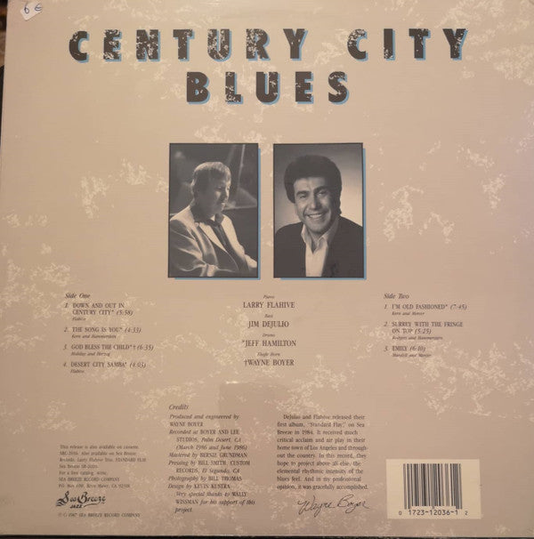 Larry Flahive - Jimmy DeJulio : Century City Blues (LP, Album)