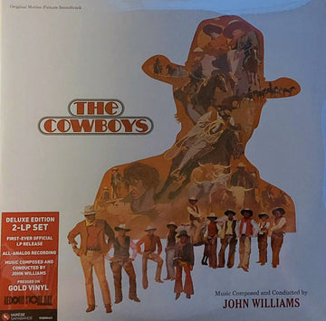 John Williams (4) : The Cowboys (Original Motion Picture Soundtrack) (2xLP, Album, Dlx, Ltd, Gol)