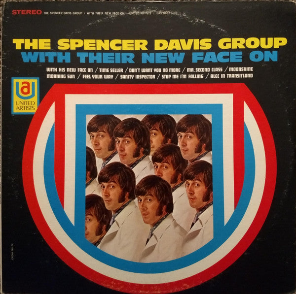 The Spencer Davis Group : With Their New Face On (LP, Album)