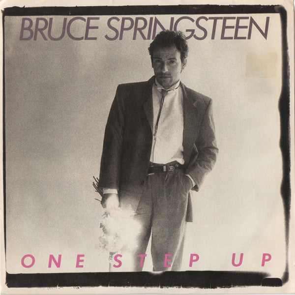 Bruce Springsteen : One Step Up (7", Single, Car)