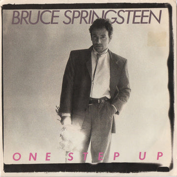 Bruce Springsteen : One Step Up (7", Single, Car)