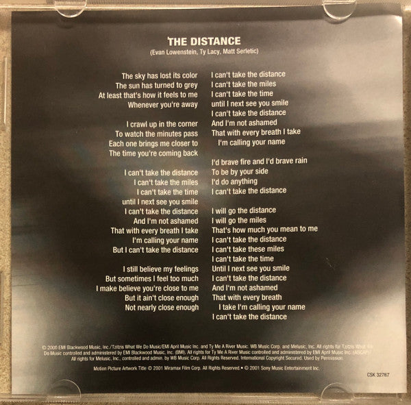 Evan And Jaron : The Distance (CD, Single, Promo)