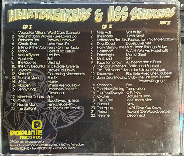 Various : Heartbreakers & Ass Shakers Part II (2xCD, Album, Comp, Promo)