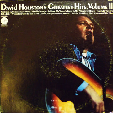 David Houston : David Houston's Greatest Hits, Volume II (LP, Comp, RE, Ter)