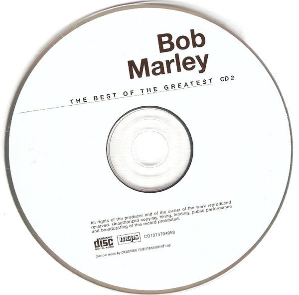 Bob Marley : The Best Of The Greatest (32 Original Songs) (2xCD, Comp)