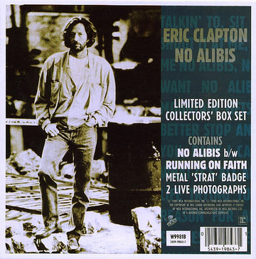 Eric Clapton : No Alibis (7", Single + Box, Ltd, Col)