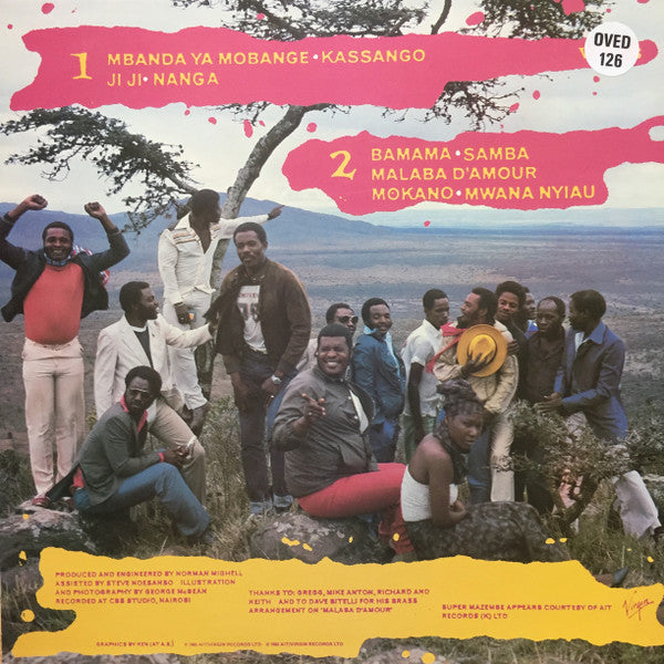 Orchestra Super Mazembe : Kaivaska (LP, Album, RE)