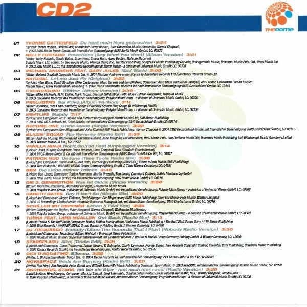 Various : The Dome Vol. 29 (2xCD, Comp, Copy Prot., Clu)