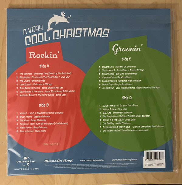 Various : A Very Cool Christmas (2xLP, Comp, Ltd, Num, RE, RM, Gol)
