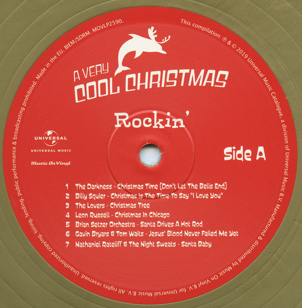Various : A Very Cool Christmas (2xLP, Comp, Ltd, Num, RE, RM, Gol)