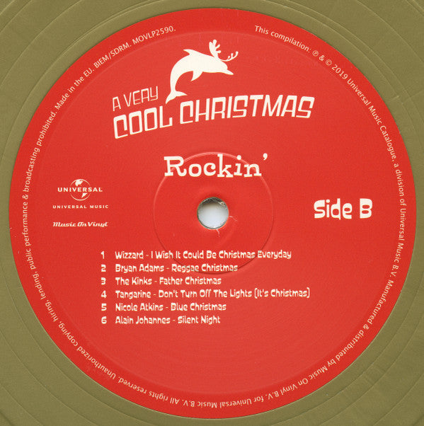 Various : A Very Cool Christmas (2xLP, Comp, Ltd, Num, RE, RM, Gol)