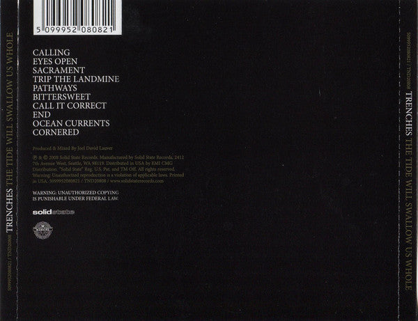 Trenches : The Tide Will Swallow Us Whole (CD, Album)