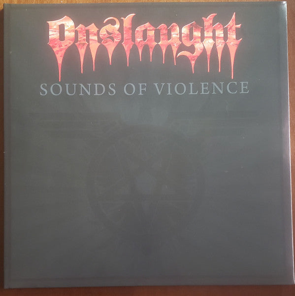 Onslaught (2) : Sounds Of Violence (LP, Album, RE, Red)