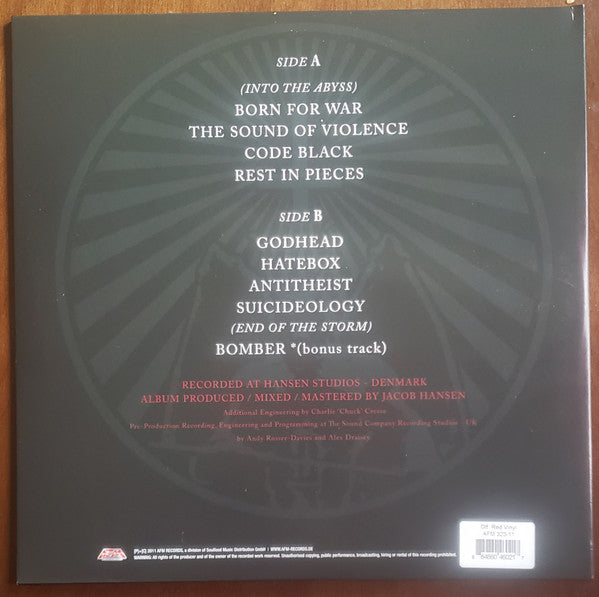 Onslaught (2) : Sounds Of Violence (LP, Album, RE, Red)