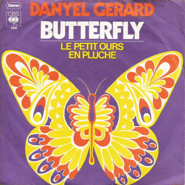 Danyel Gérard : Butterfly (7", Single)