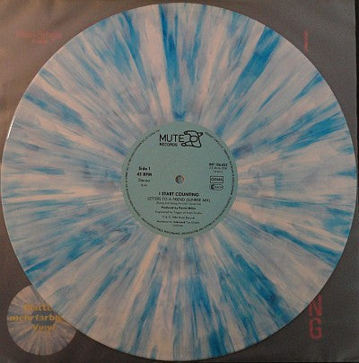 I Start Counting : Letters To A Friend (12", Maxi, Blu)