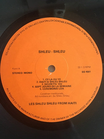 Les Shleu-Shleu : Shleu-Shleu (LP, Comp, Unofficial)