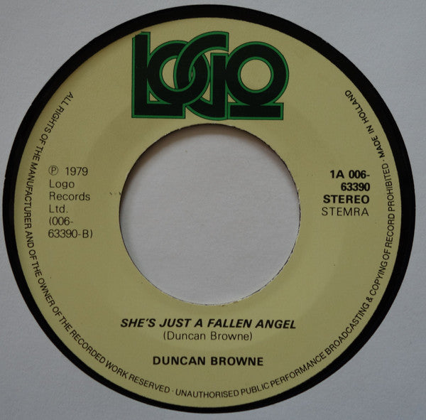 Duncan Browne : American Heartbeat (7", Single)
