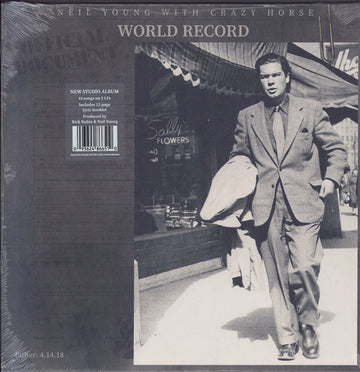 Neil Young With Crazy Horse : World Record (LP, Cle + LP, S/Sided, Etch, Cle + Album, Ltd)