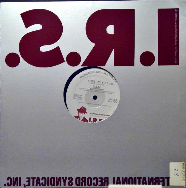 R.E.M. : Ages Of You (12", Promo)