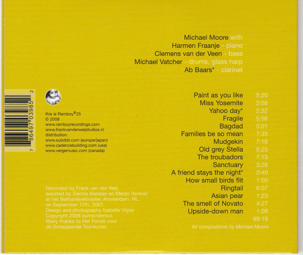 Michael Moore (4) : Fragile (CD)