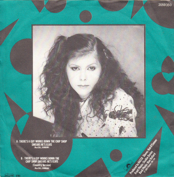 Kirsty MacColl : There's A Guy Works Down The Chip Shop Swears He's Elvis (7", Single)