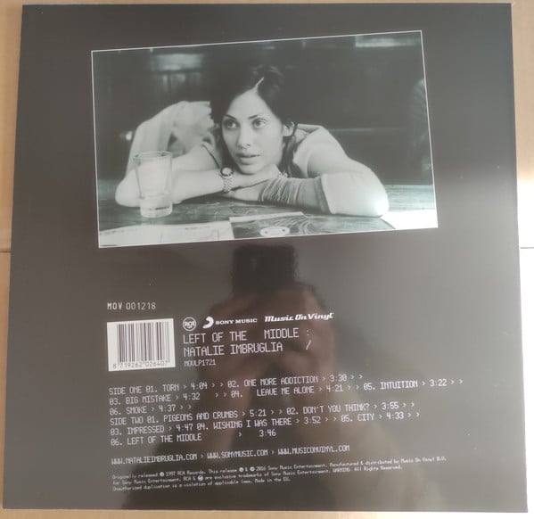 Natalie Imbruglia : Left Of The Middle (LP, Album, Ltd, Num, RE, RP, Blu)