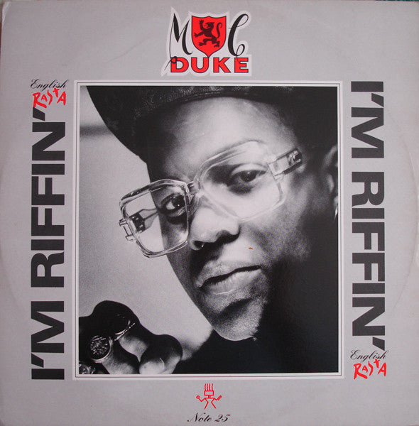 MC Duke : I'm Riffin' (English Rasta) (12", Single)