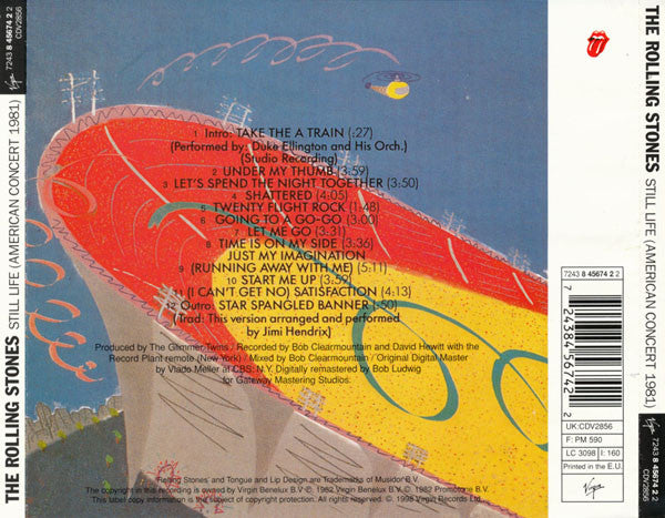 The Rolling Stones : Still Life (American Concert 1981) (CD, Album, RE, RM)