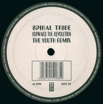 Spiral Tribe : Forward The Revolution (The Youth Remix) (12", S/Sided, Etch)