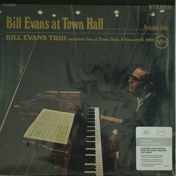 The Bill Evans Trio : Bill Evans At Town Hall (Volume One) (LP, Album, RE, 180)