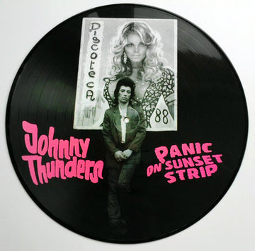 Johnny Thunders : Panic On Sunset Strip (LP, Pic)