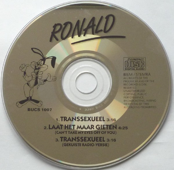 Ronald (3) : Transsexueel (CD, Single)