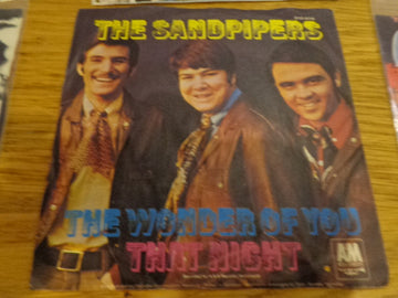 The Sandpipers : The Wonder Of You (7")