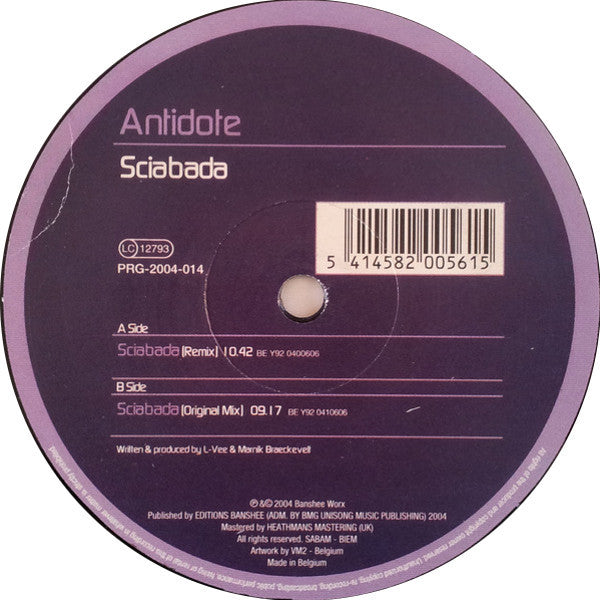 Antidote : Sciabada (12")