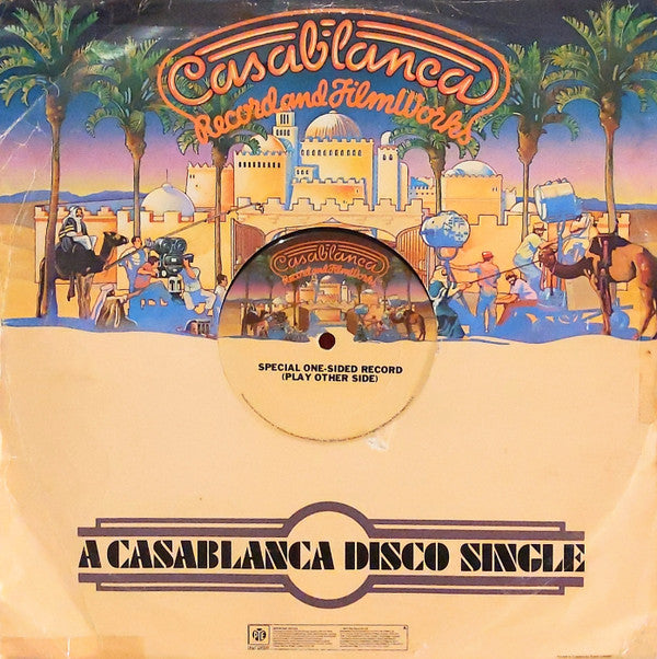 Village People : Y.M.C.A. / Macho Man (12", S/Sided, Single, Gol)