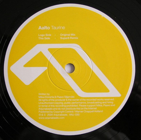 Aalto : Taurine (12")
