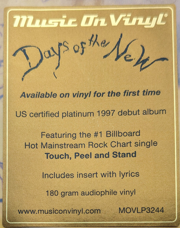 Days Of The New : Days Of The New (2xLP, Album, RE, 180)