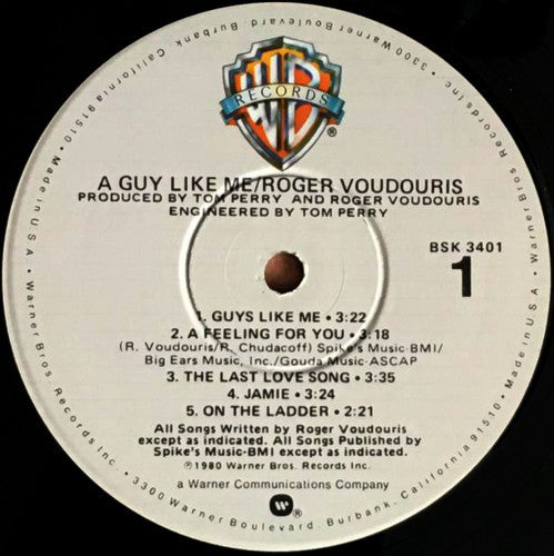 Roger Voudouris : A Guy Like Me (LP, Album)