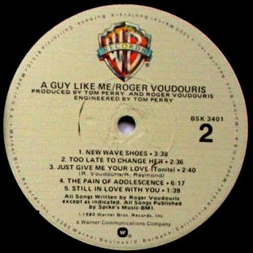 Roger Voudouris : A Guy Like Me (LP, Album)
