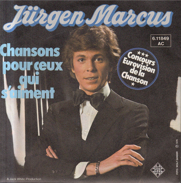 Jürgen Marcus : Chansons Pour Ceux Qui S'aiment (7", Single)