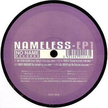 Various : Nameless - EP1 (12", EP)