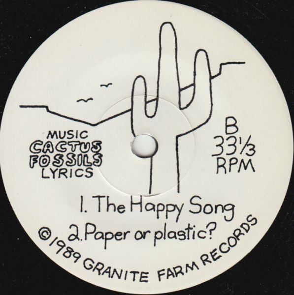 Cactus Fossils : No, You Listen (7", EP)