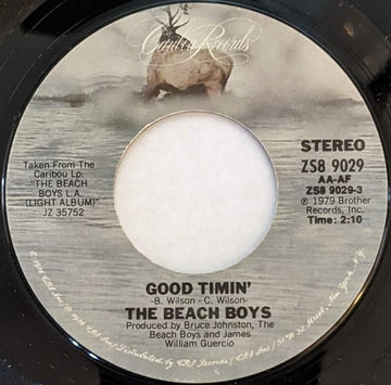 The Beach Boys : Good Timin' (7", Single, Styrene)